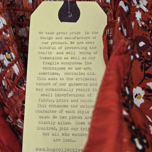 NWT Band of Gypsies red  floral print mini dress - Picture 6 of 7